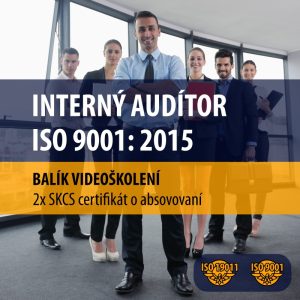 Interný audítor + ISO 9001 (e-školenie)